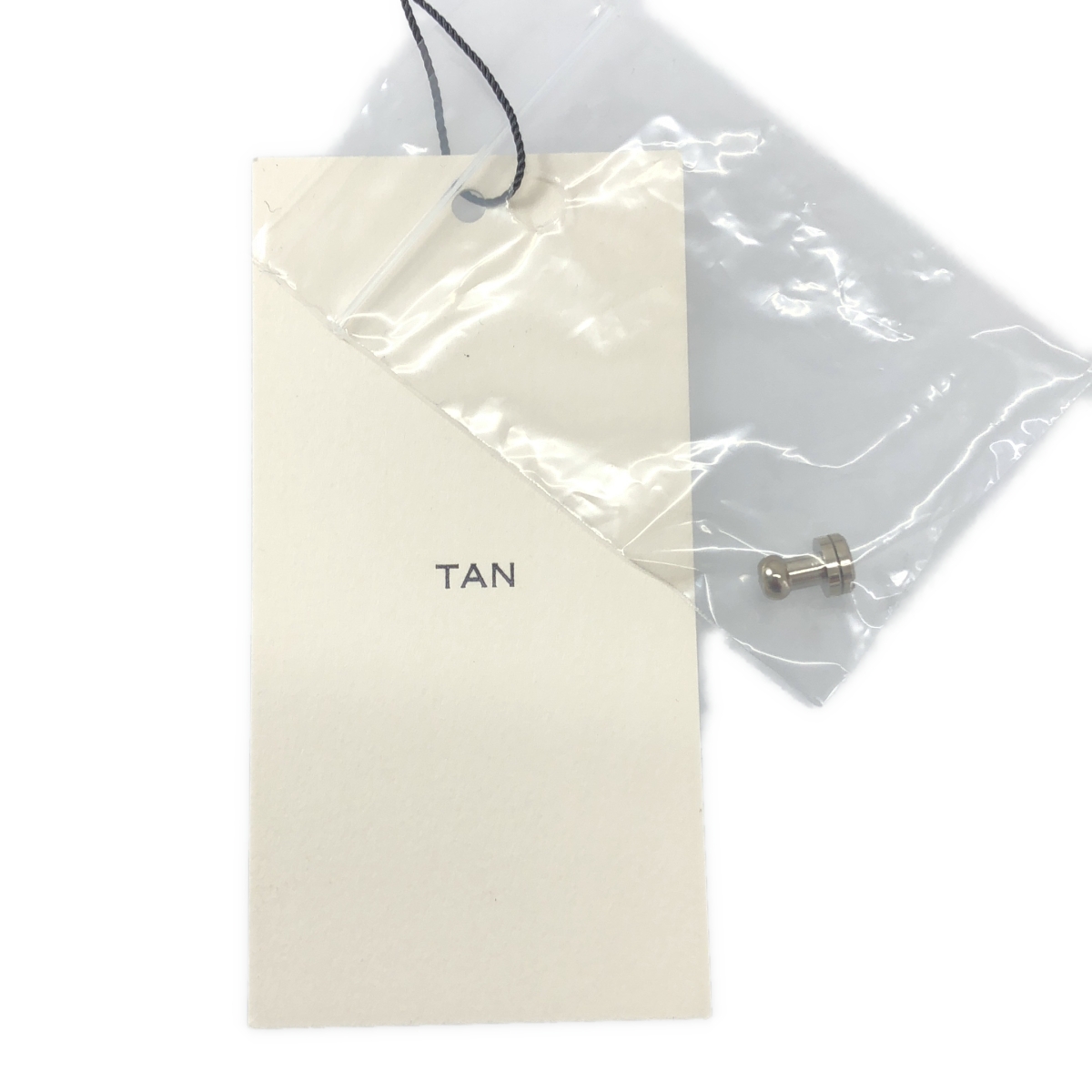 TAN / タン ギボシボタン ニット ビスチェ コルセット