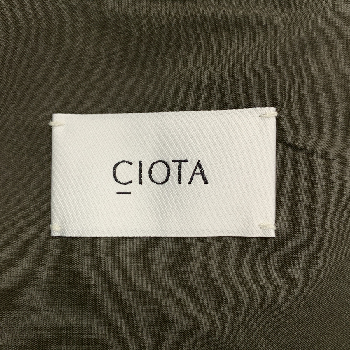 CIOTA / シオタ コットン タイプライター タイロッケン コート