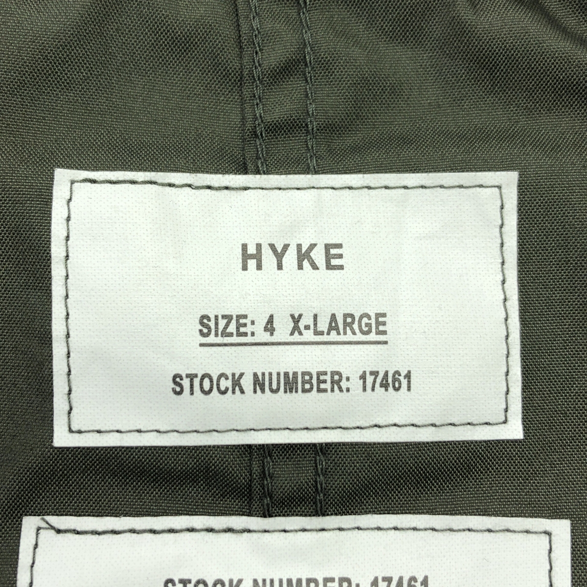 HYKE / ハイク N/C TYPE M-65 FIELD COAT / モッズ ミリタリー フィールド コート
