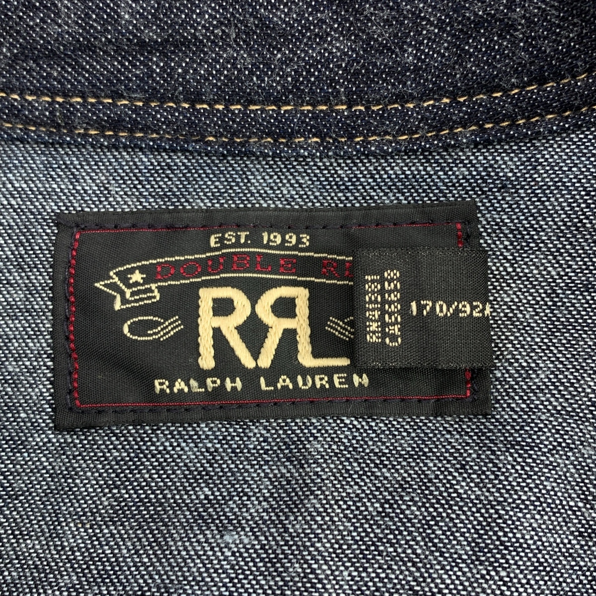 RRL / ダブルアールエル デニム ウエスタンシャツ