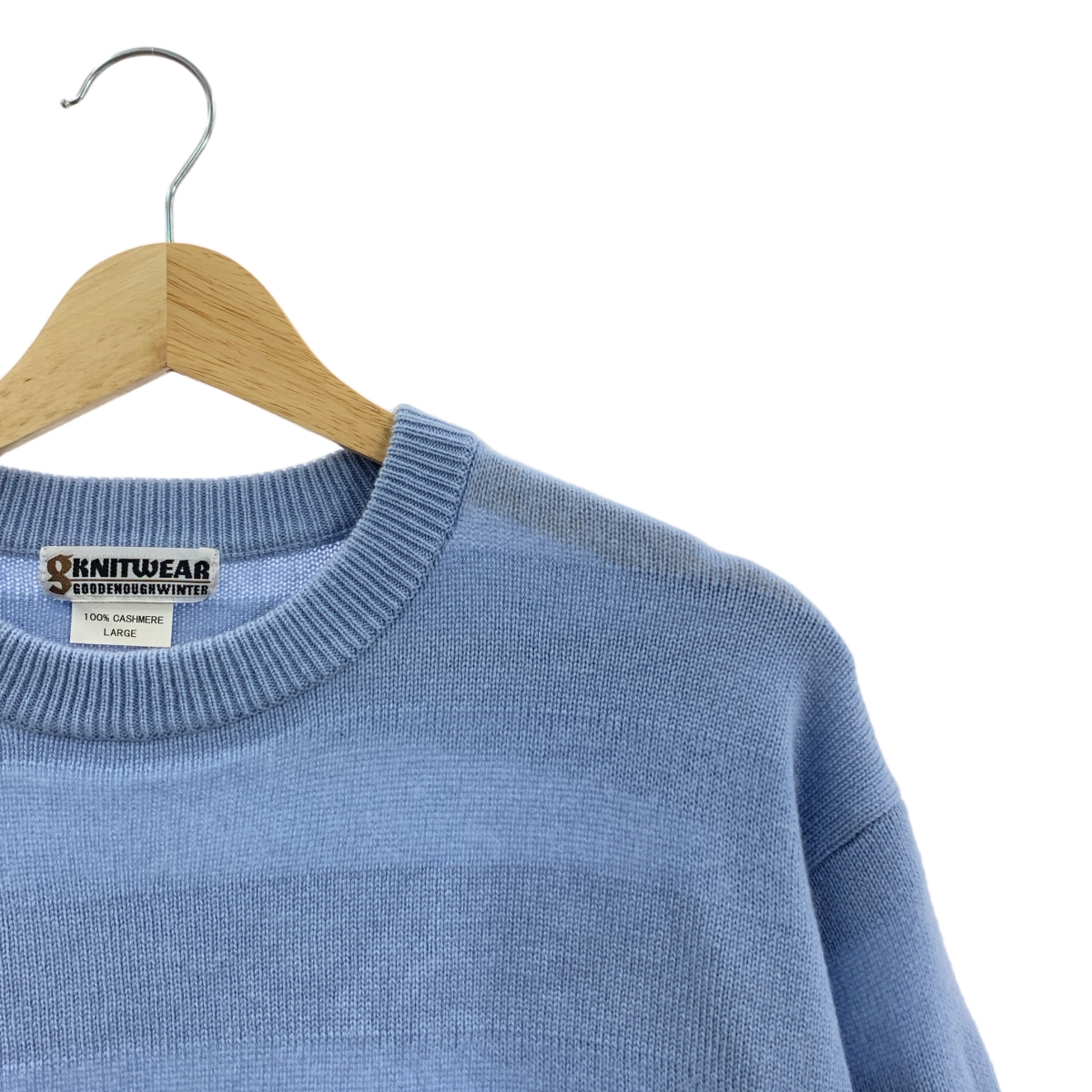 GOODENOUGH / グッドイナフ cashmere 100％ / カシミヤ スリット ニット セーター