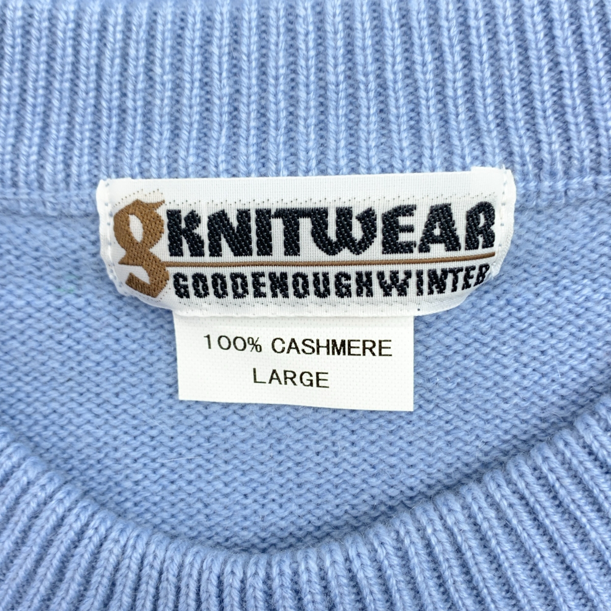 GOODENOUGH / グッドイナフ cashmere 100％ / カシミヤ スリット ニット セーター