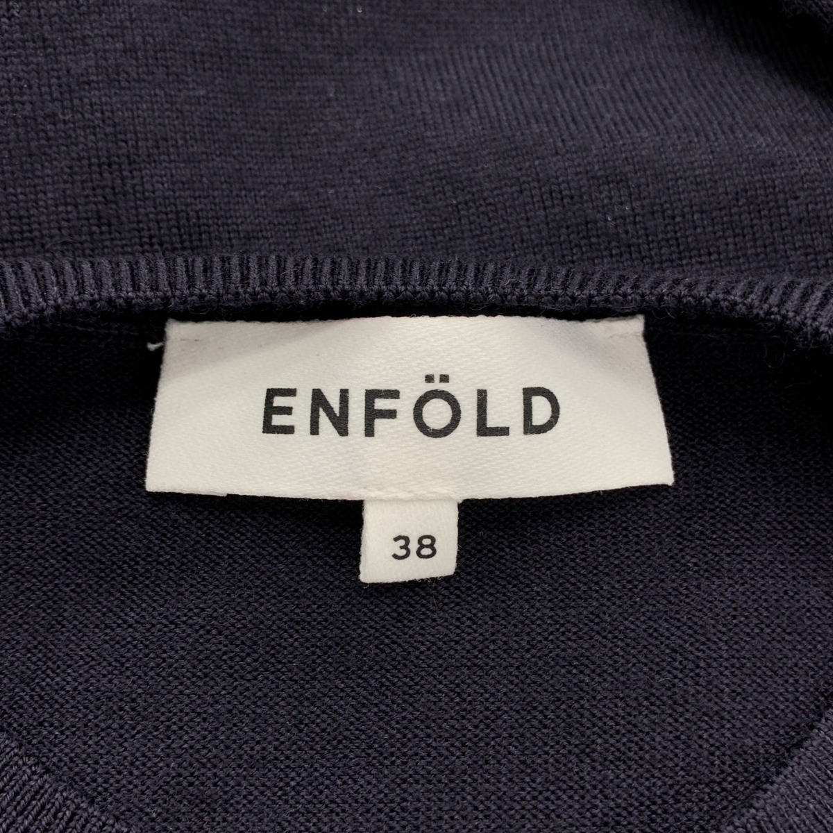 ENFOLD / エンフォルド WAVE-HEM PULLOVER / アシンメトリー オーバーシルエット ニット セーター