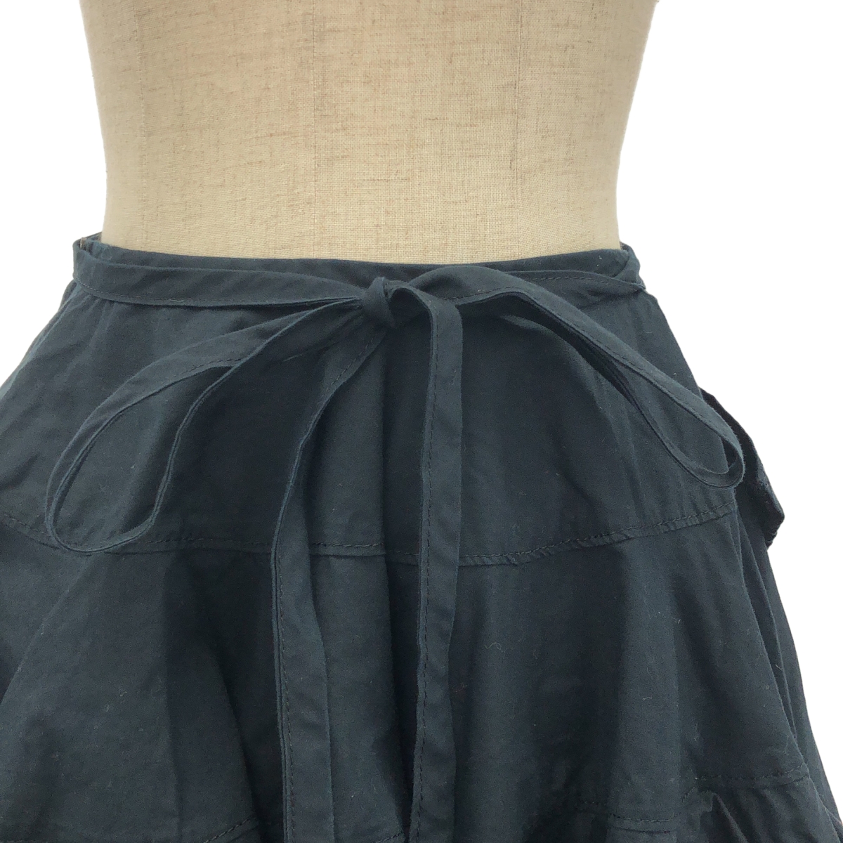 tricot COMME des GARCONS / トリココムデギャルソン フリル ボリューム ラップ 巻きスカート