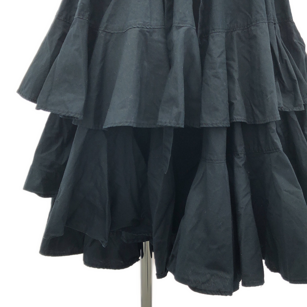 tricot COMME des GARCONS / トリココムデギャルソン フリル ボリューム ラップ 巻きスカート