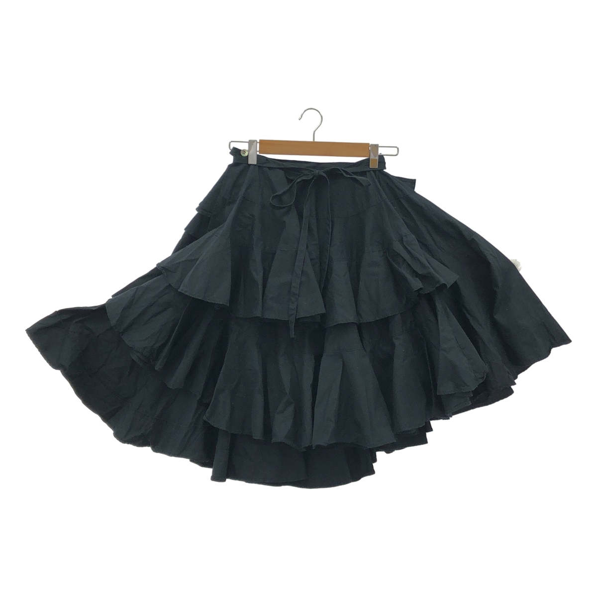 tricot COMME des GARCONS / トリココムデギャルソン フリル ボリューム ラップ 巻きスカート