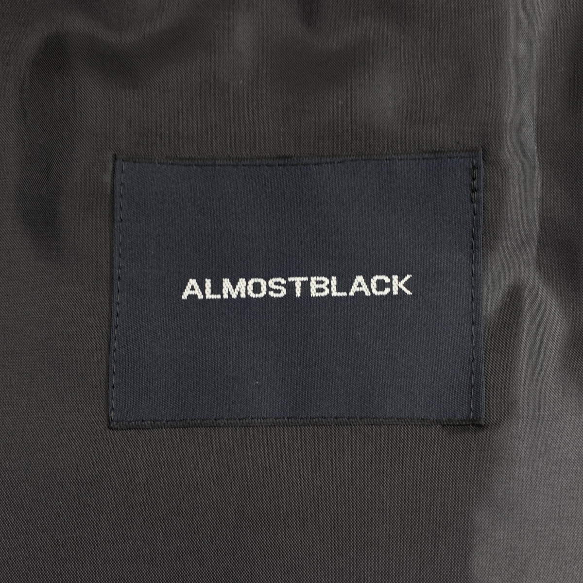 ALMOSTBLACK / オールモストブラック WVN EMBROIDERY JACKET ウール エンブロイダリー ジャケット