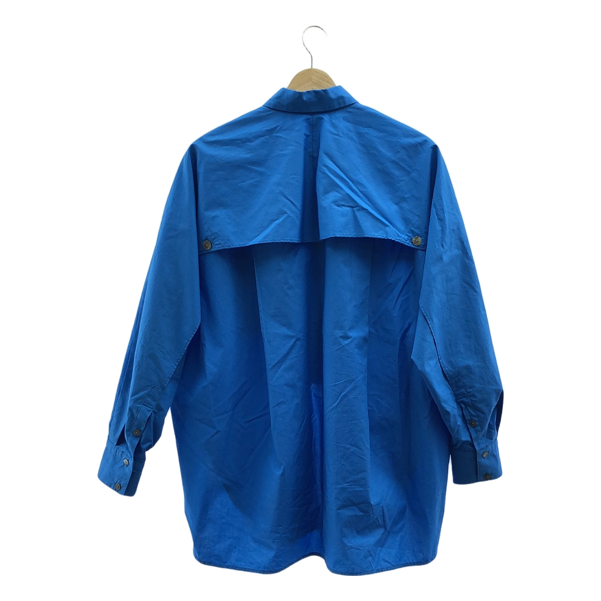 ENFOLD / エンフォルド ROUND-SLIT SHIRT コットン ラウンドスリット シャツ