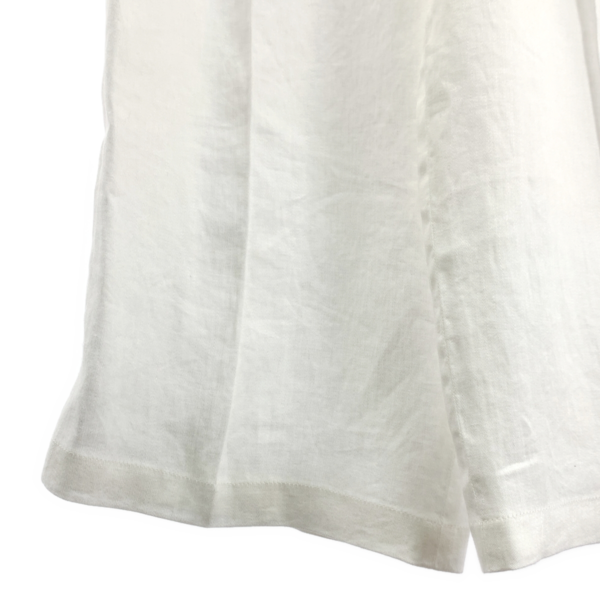 ATON / エイトン 2タック ワイド スラックス パンツ