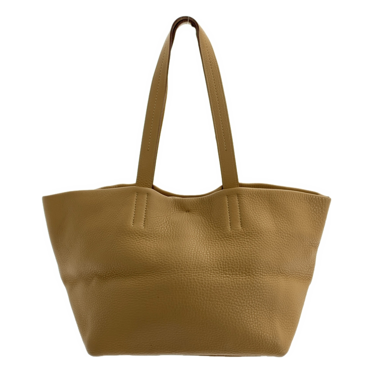 PRADA / プラダ トライアングル ロゴ 三角 プレート レザー トートバッグ