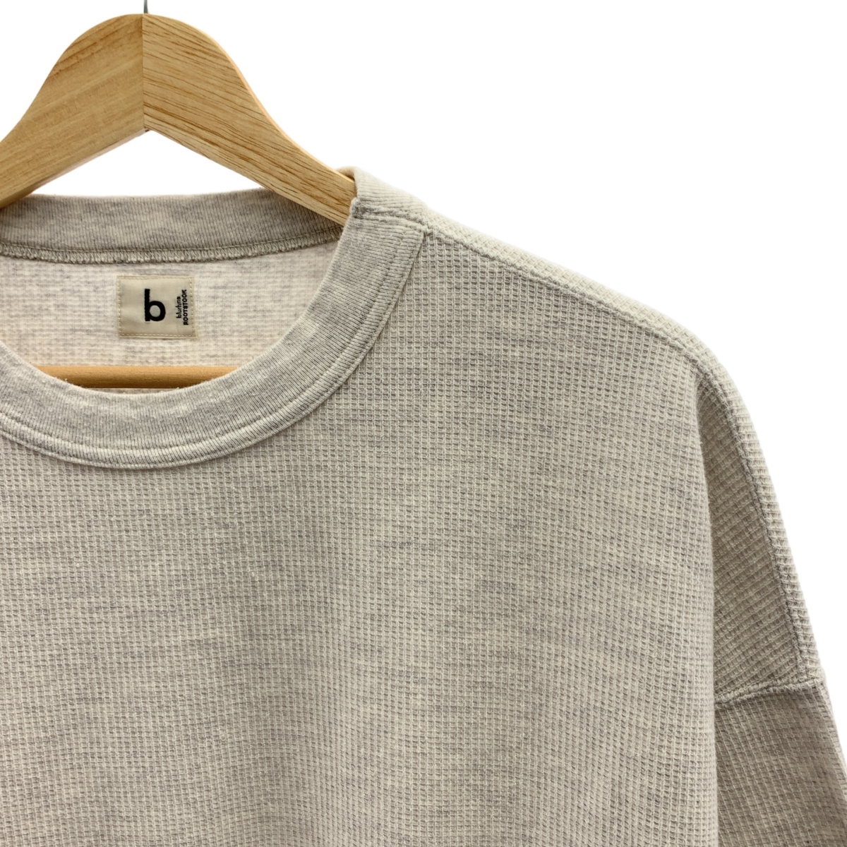 blurhms / ブラームス Rough&Smooth Thermal Baseball Tee ラフ&スムース サーマル ベースボール Tシャツ