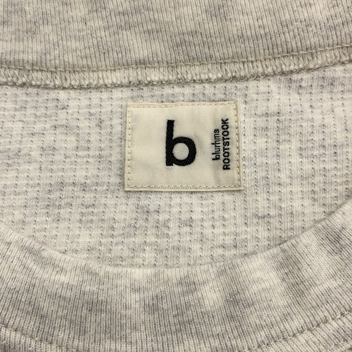 blurhms / ブラームス Rough&Smooth Thermal Baseball Tee ラフ&スムース サーマル ベースボール Tシャツ