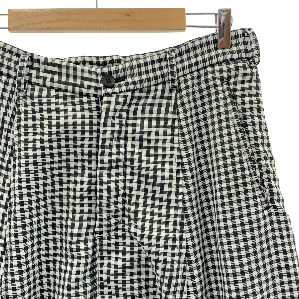 COMME des GARCONS GIRL / コムデギャルソンガール ポリエステル ギンガムチェック 中綿 サルエルパンツ