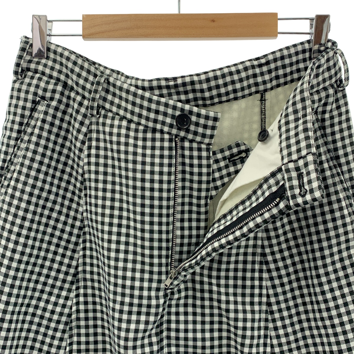 COMME des GARCONS GIRL / コムデギャルソンガール ポリエステル ギンガムチェック 中綿 サルエルパンツ