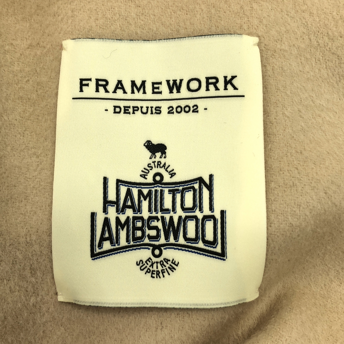 Framework / フレームワーク HAMILTON ハミルトン / ウール コート