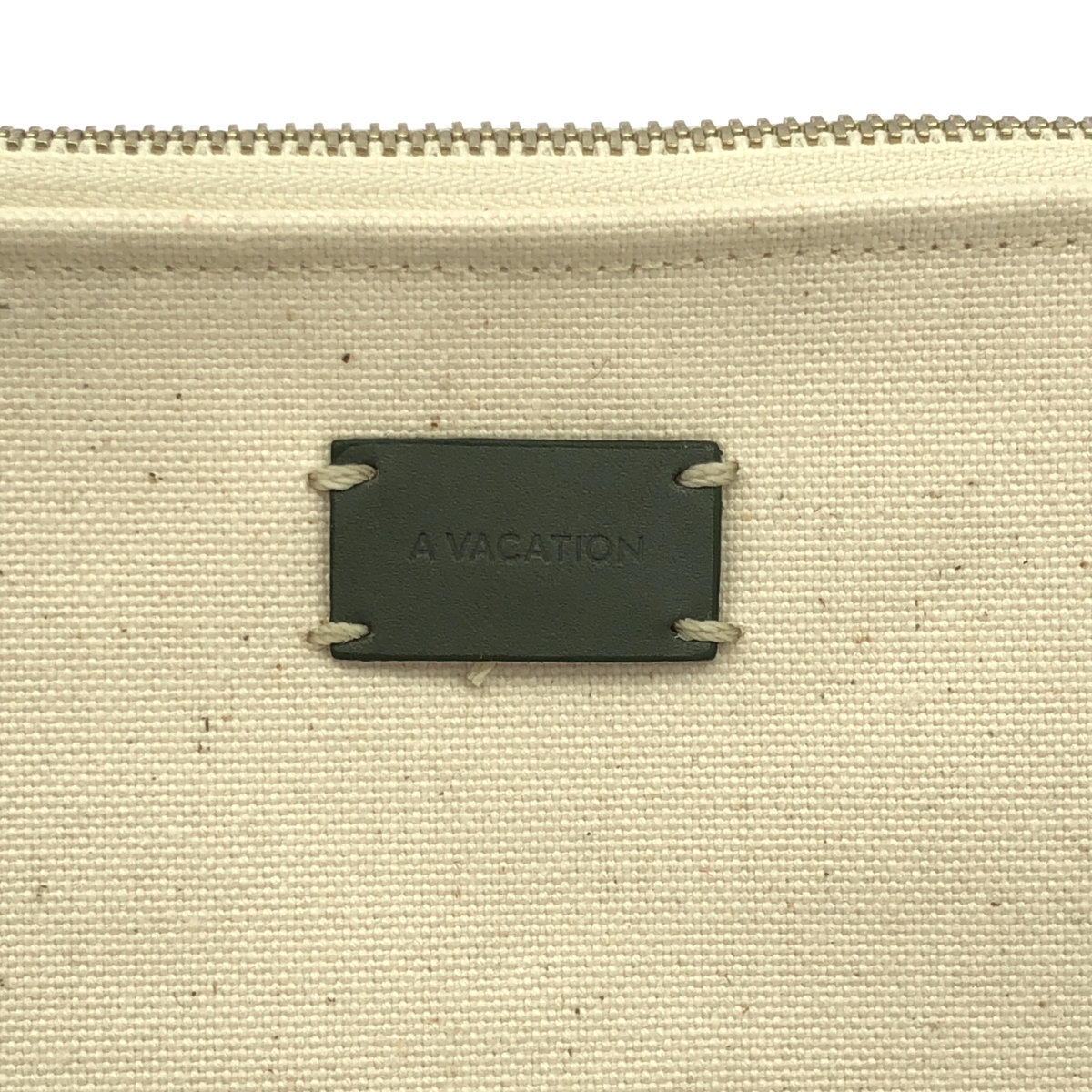 A VACATION / アヴァケーション BREAD / 2way ショルダー・ポーチ付き 総柄 ぺイズリー エンブロイダリー トートバッグ