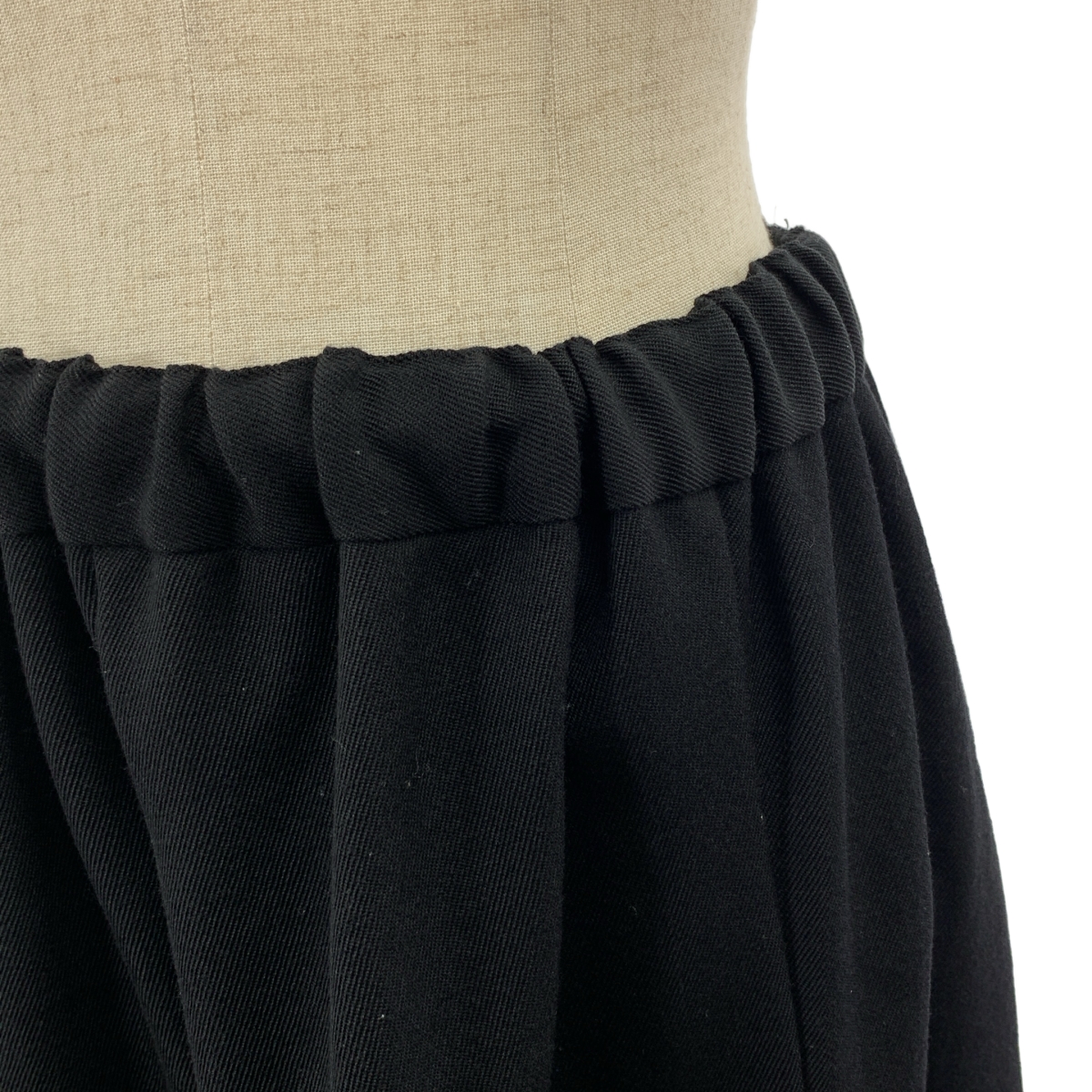 COMME des GARCONS / コムデギャルソン ウール バルーン ロング イージー スカート