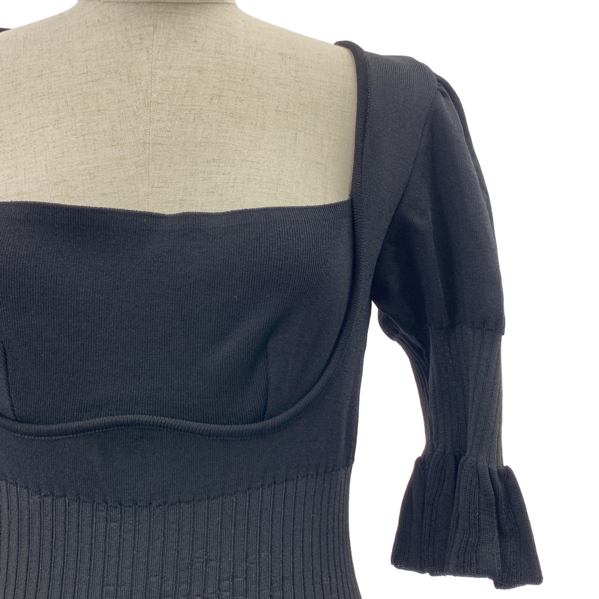 その他 THE TOKYO別注 STRIPE KNIT HALF SLEEVE DRESS ニット ワンピース