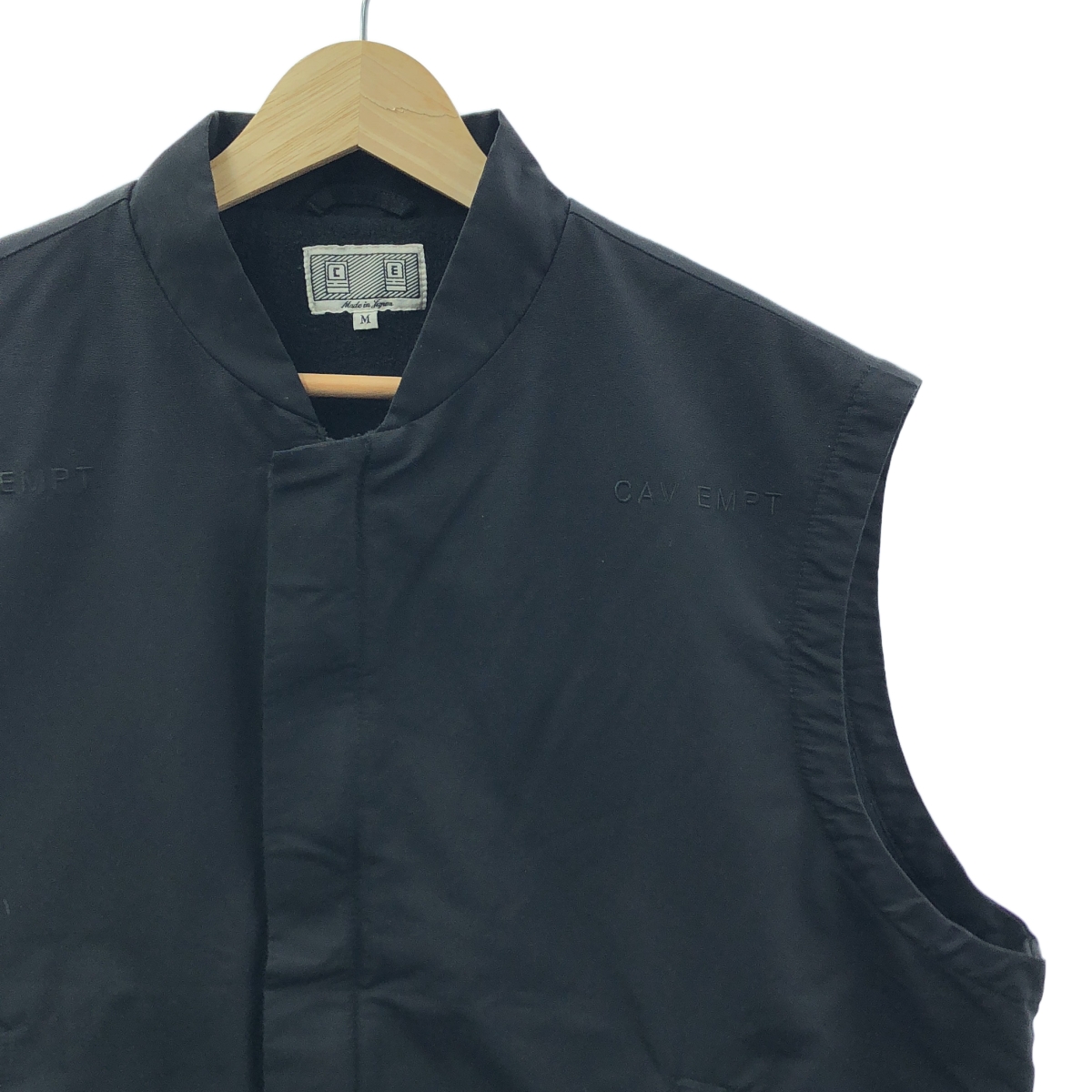 C.E / シーイー FLEECE LINING VEST フリースライニングベスト コットンナイロンクロス