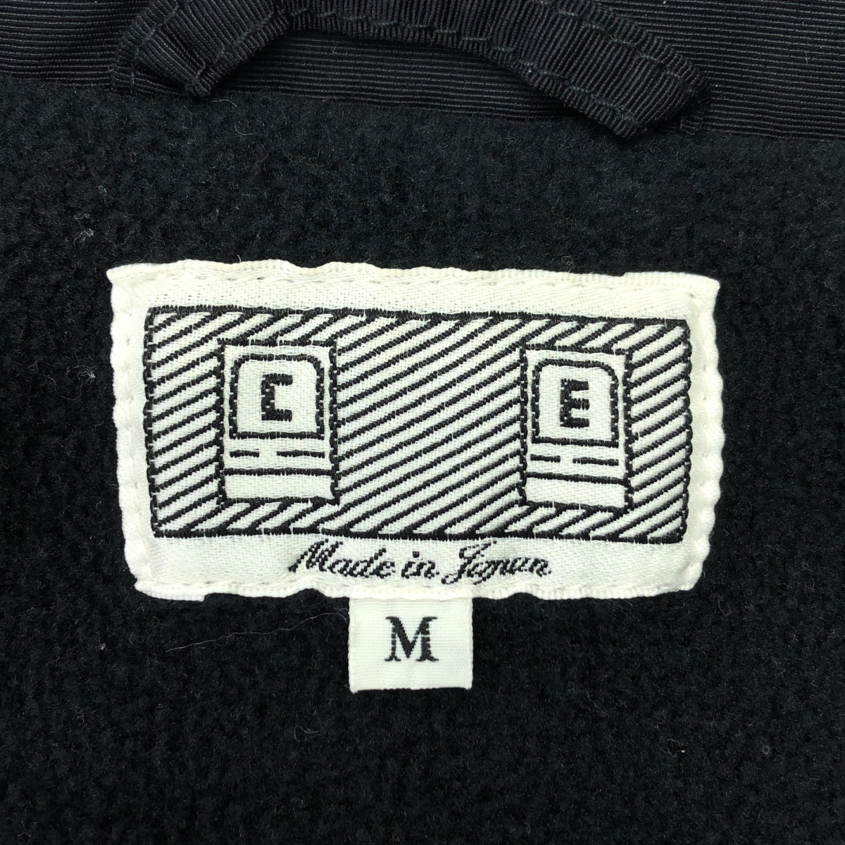 C.E / シーイー FLEECE LINING VEST フリースライニングベスト コットンナイロンクロス
