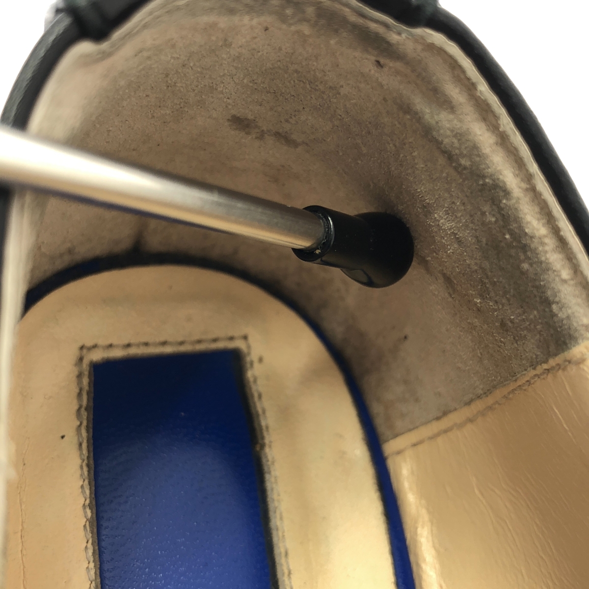 UN3D / アンスリード レザー ベルテッド ファー シューズ