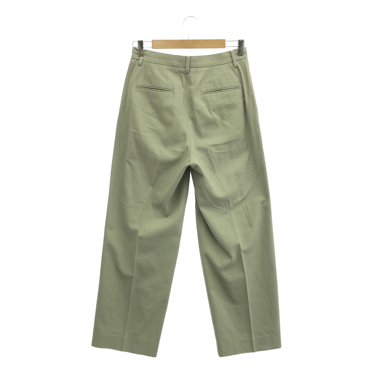 seya. / セヤ コットン ワイド 2タックパンツ