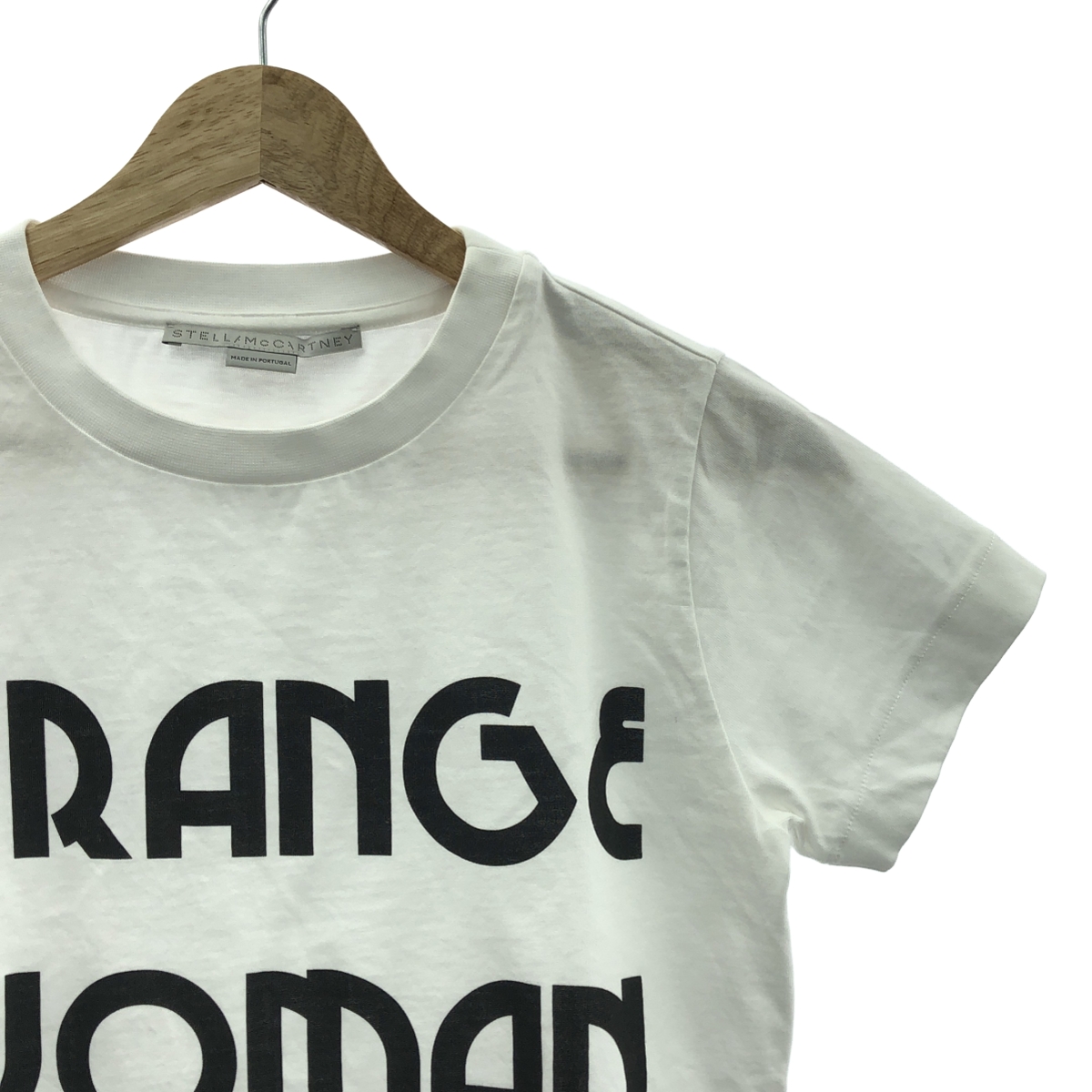 STELLA McCARTNEY / ステラマッカートニー STRANGE WOMAN コットン ロゴ Tシャツ