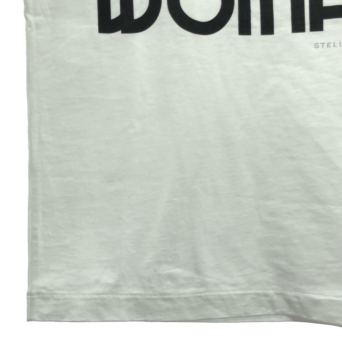 STELLA McCARTNEY / ステラマッカートニー STRANGE WOMAN コットン ロゴ Tシャツ