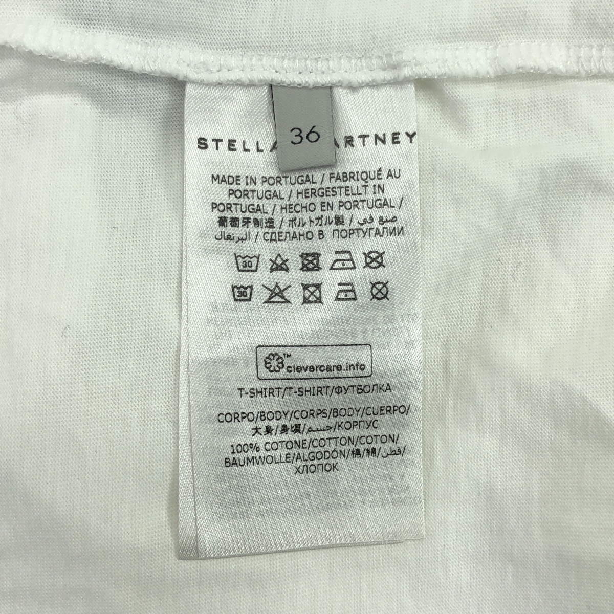 STELLA McCARTNEY / ステラマッカートニー STRANGE WOMAN コットン ロゴ Tシャツ