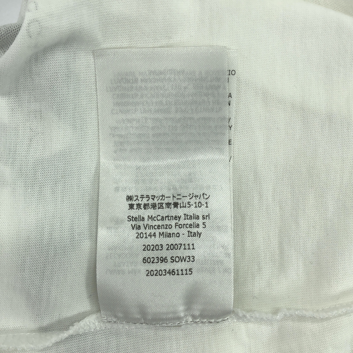 STELLA McCARTNEY / ステラマッカートニー STRANGE WOMAN コットン ロゴ Tシャツ