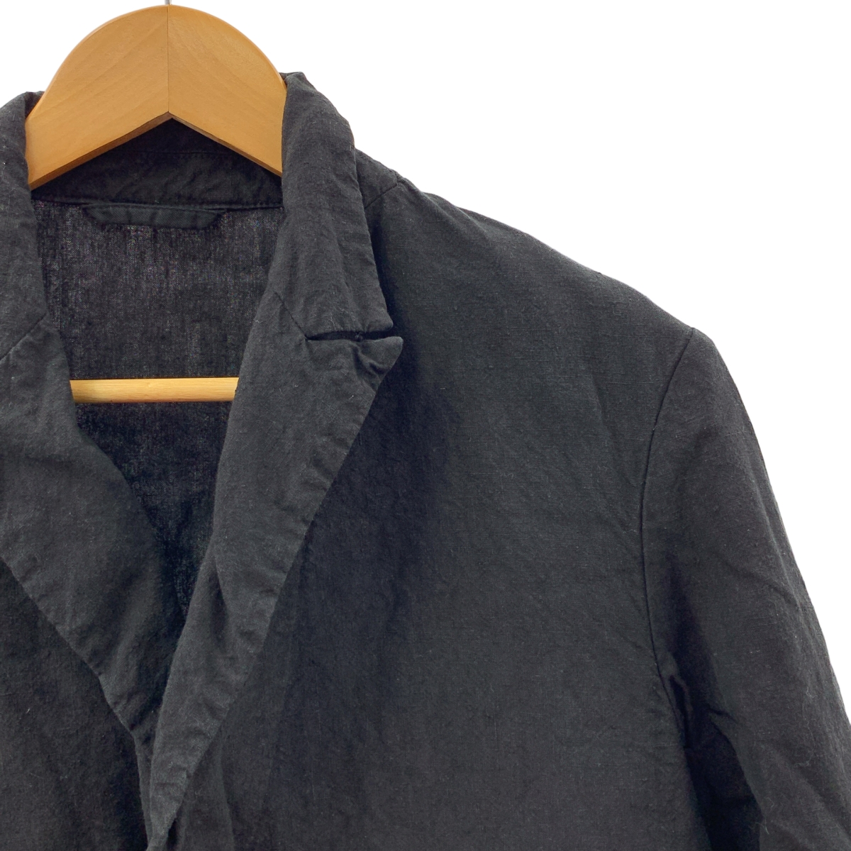 CONFECT / コンフェクト セットアップ リネン 製品染め シングルジャケット / タック スラックス パンツ