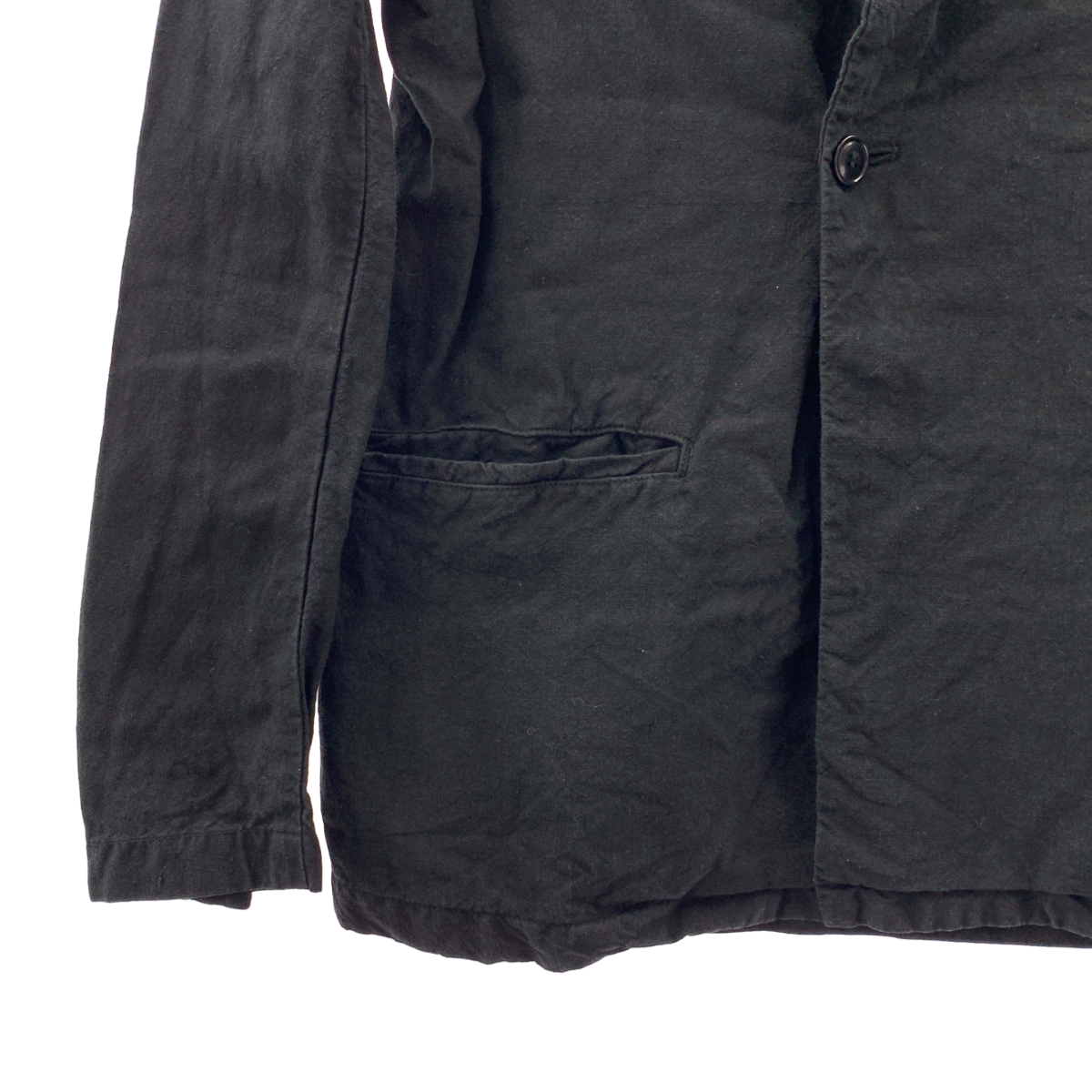 CONFECT / コンフェクト セットアップ リネン 製品染め シングルジャケット / タック スラックス パンツ