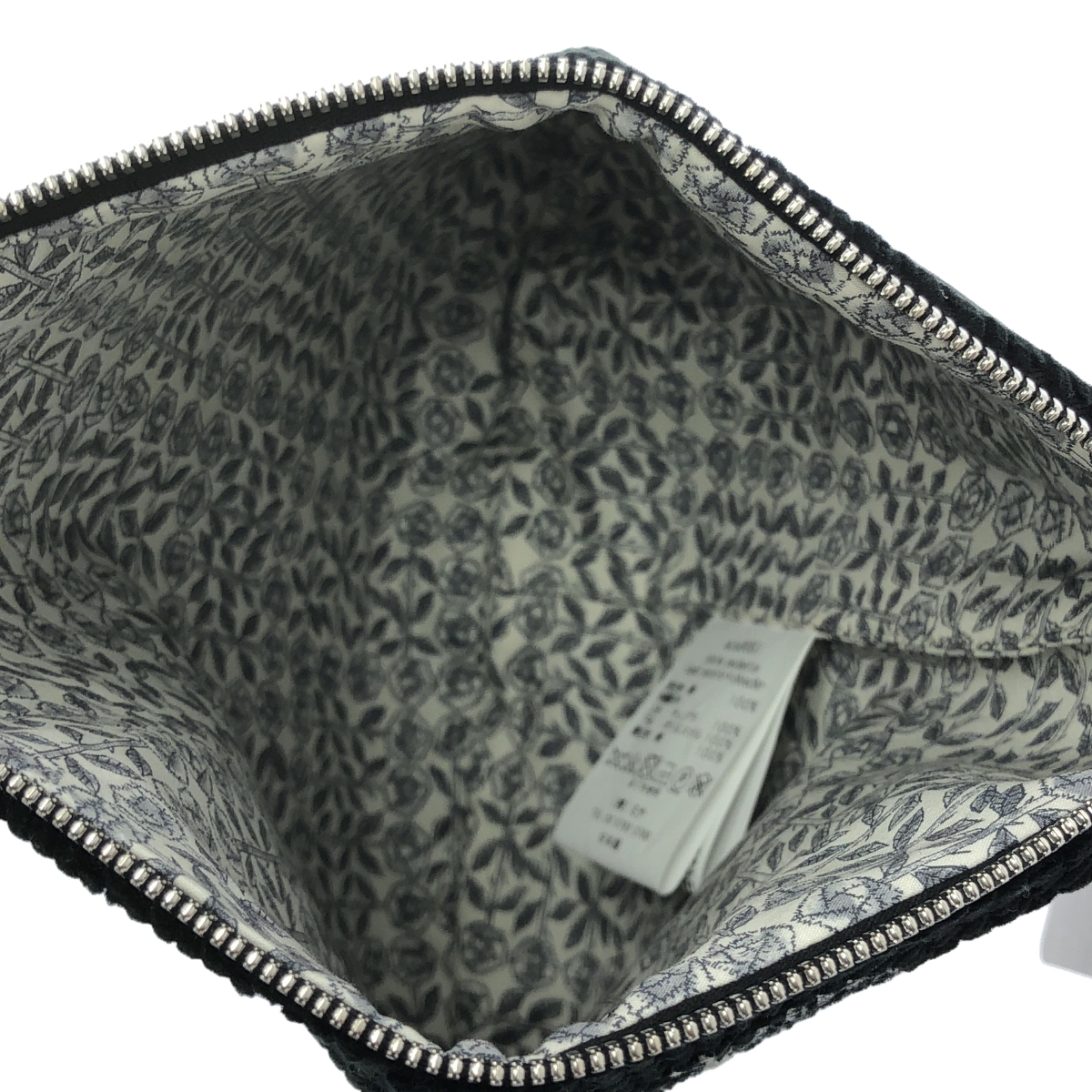 mina perhonen / ミナペルホネン tetra pochette -land puzzle×choucho- / ちょうちょ エンブロイダリー ショルダーバッグ ポーチ