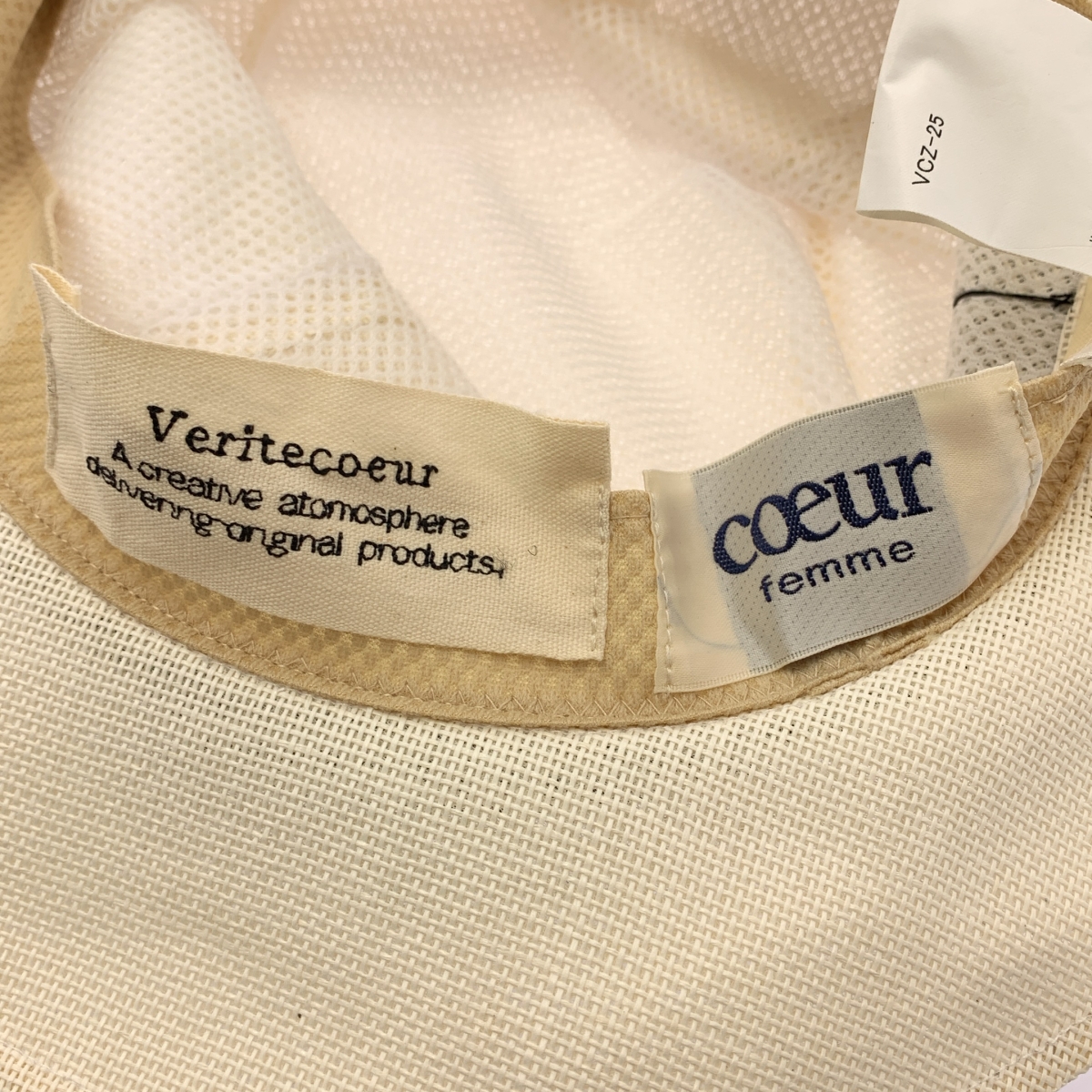 veritecoeur / ヴェリテクール COEUR / ハット 帽子