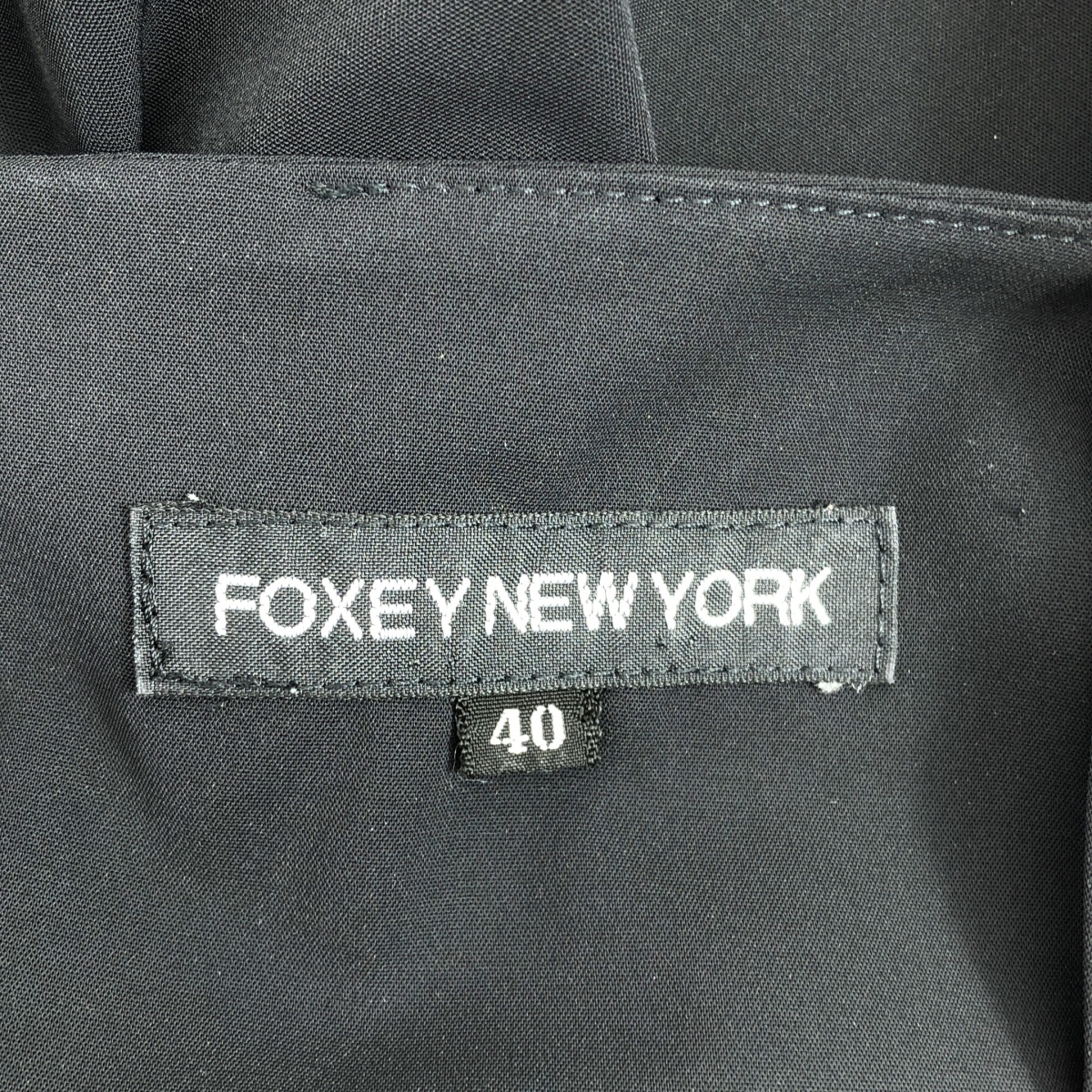 FOXEY NEW YORK / フォクシーニューヨーク パフスリーブ スクエアネック ワンピース