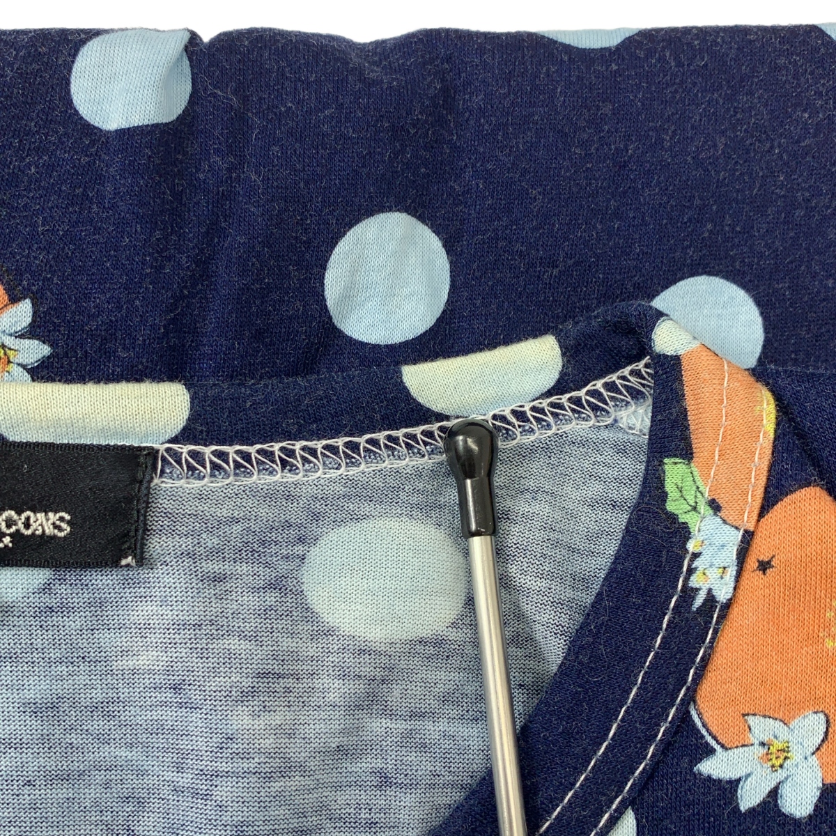 tricot COMME des GARCONS / トリココムデギャルソン コットン 総柄 カーディガン