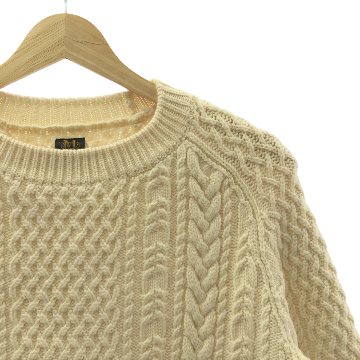 BATONER / バトナー フィッシャーマンズ ウール ニット