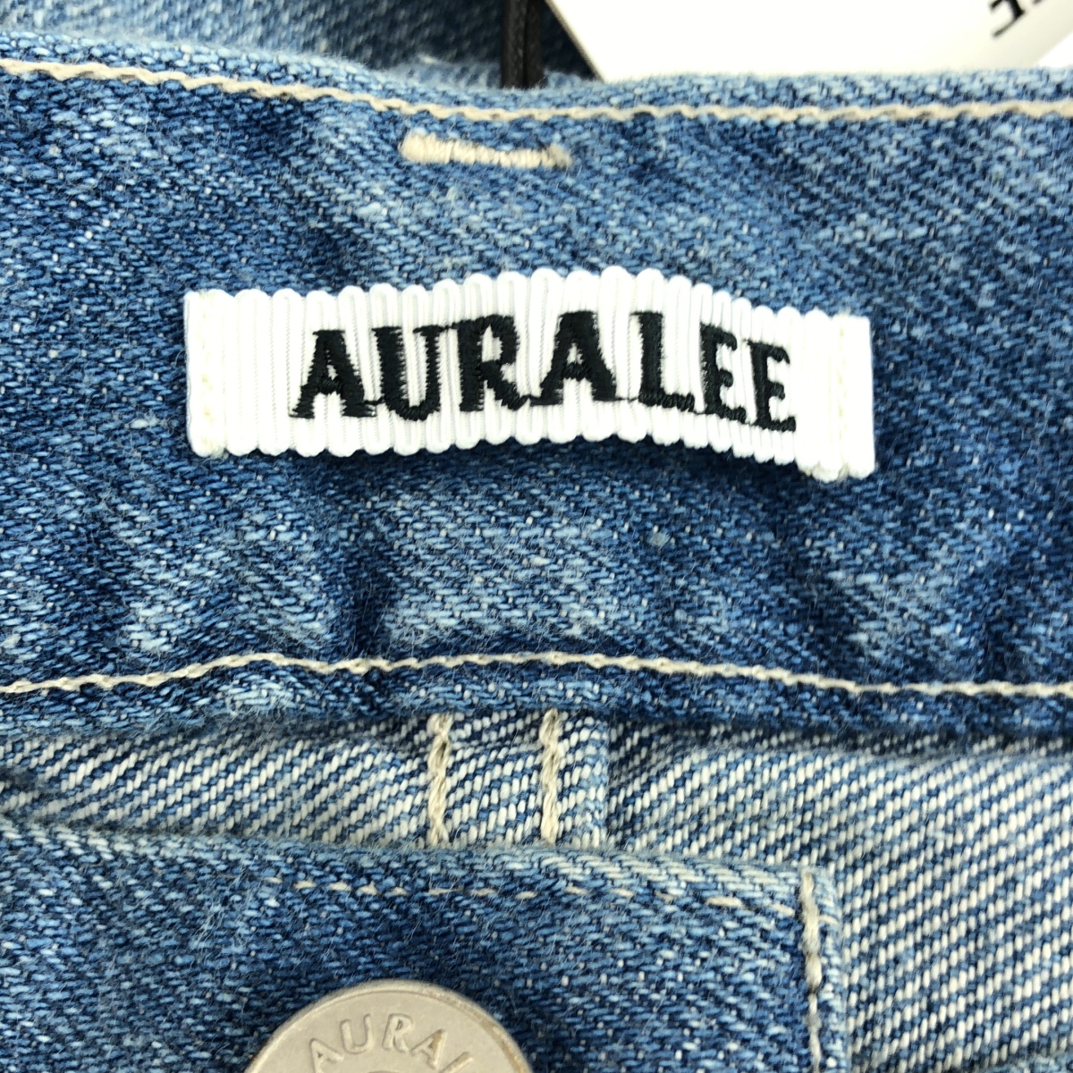 AURALEE / オーラリー SELVEDGE FADED LIGHT DENIM PANTS