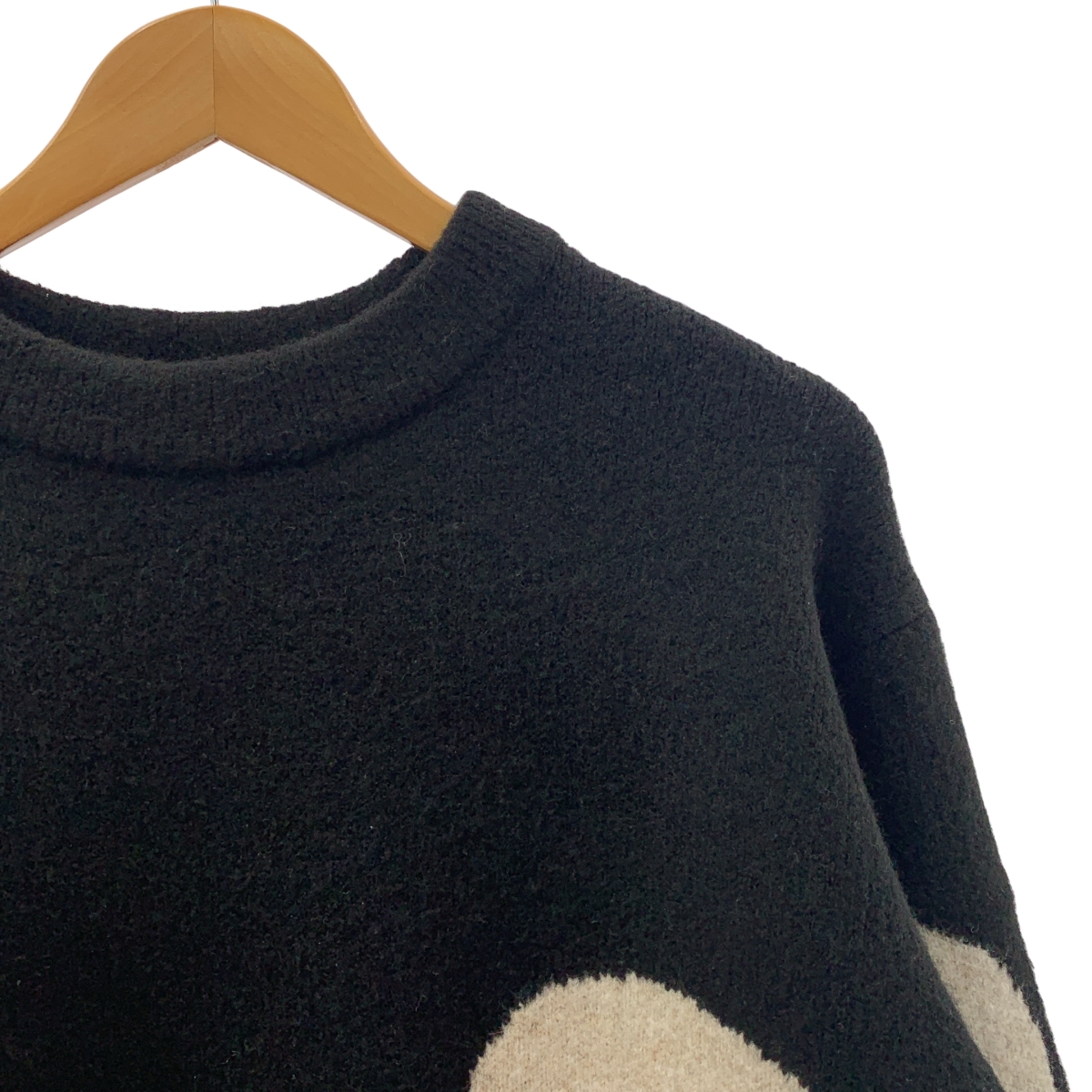 その他 pattern knit ハート クルーネックニット