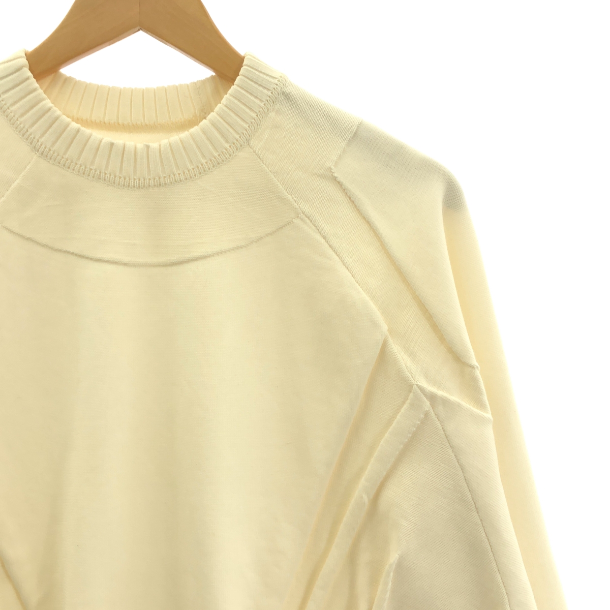 ISSEY MIYAKE A-POC / イッセイミヤケエーポック TYPE-K 001 Steam Stretch 立体 クルーネックニット