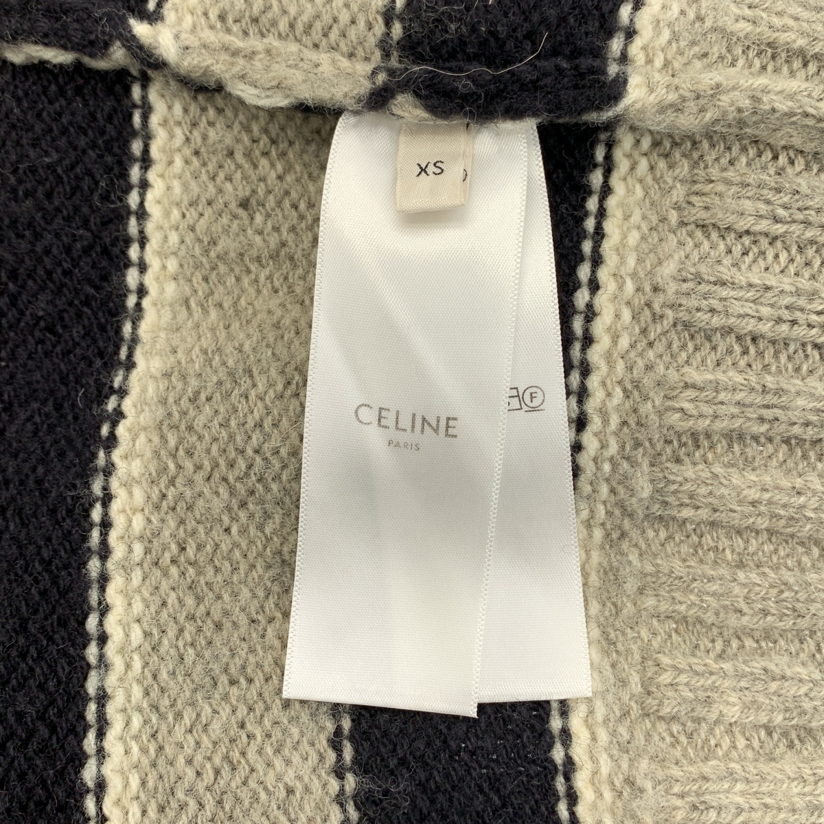 CELINE / セリーヌ ウール トリオンフ クルーネック ニット セーター