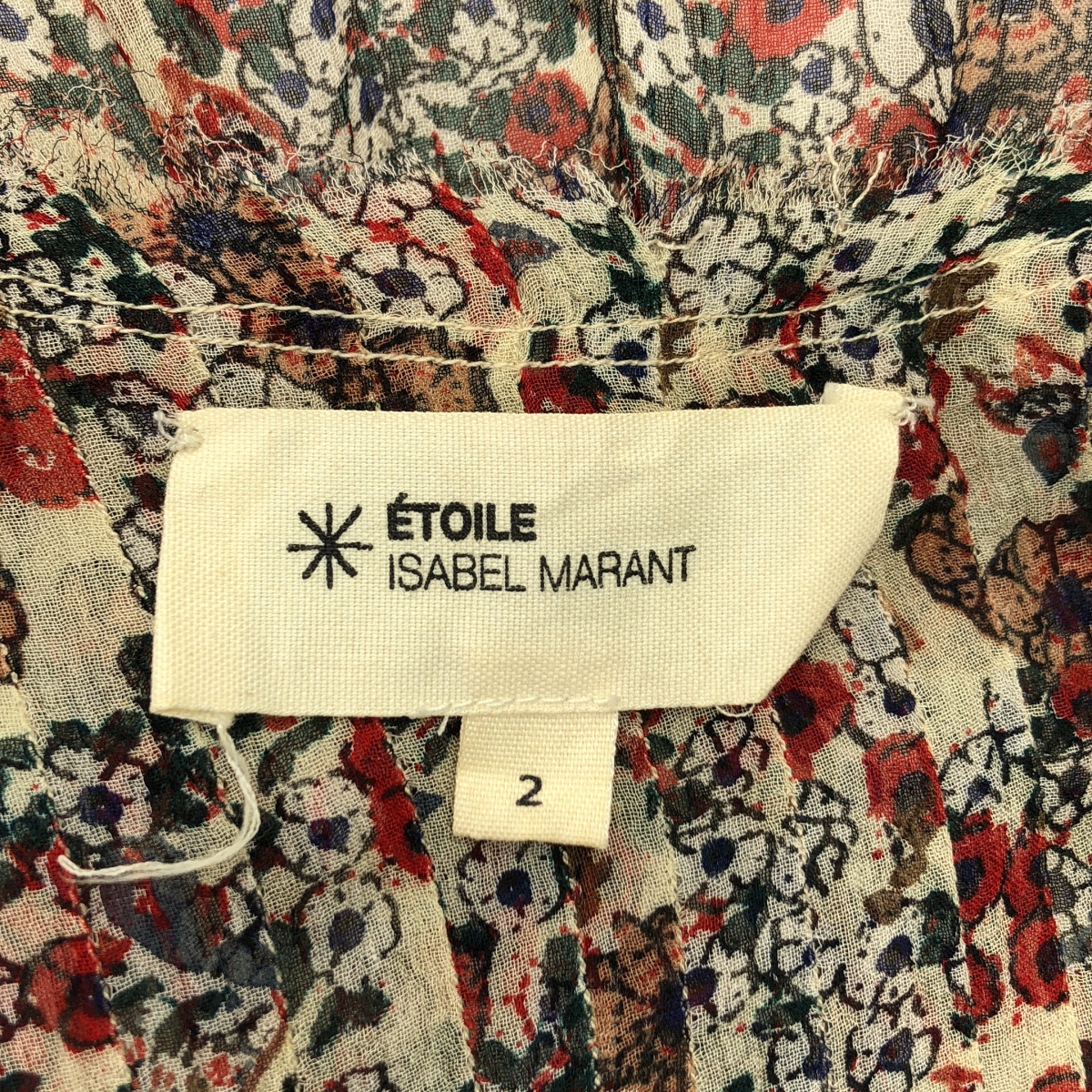 ISABEL MARANT ETOILE / イザベルマランエトワール シルク フラワープリント 花柄 ワンピース