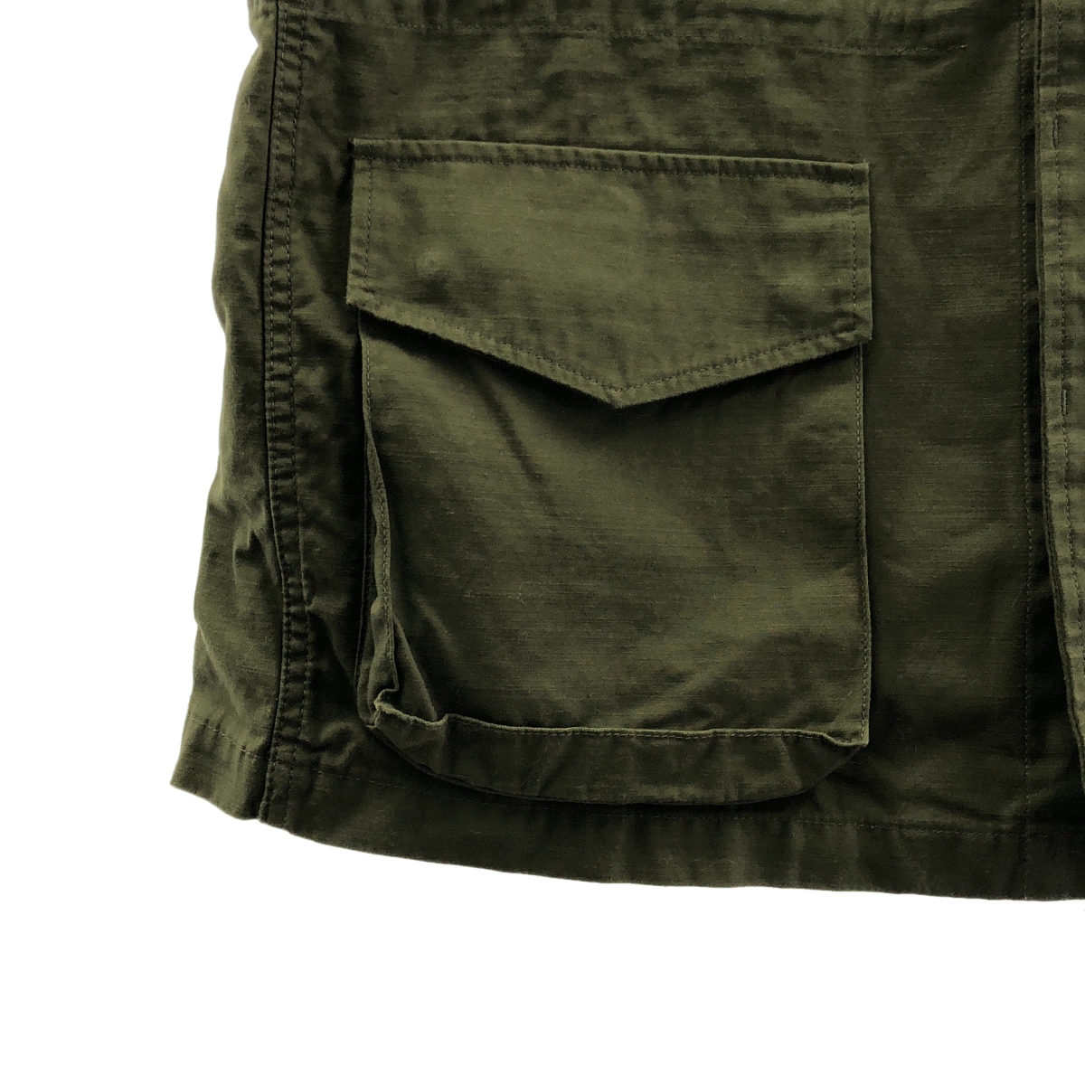 その他 Sleeveless Military Jacket / ミリタリー ドローストリング ベスト ジャケット