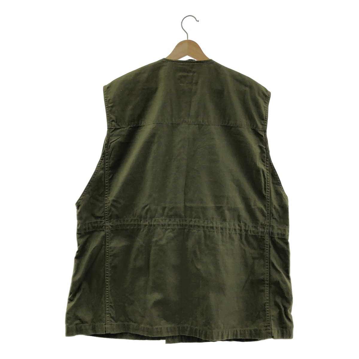 その他 Sleeveless Military Jacket / ミリタリー ドローストリング ベスト ジャケット