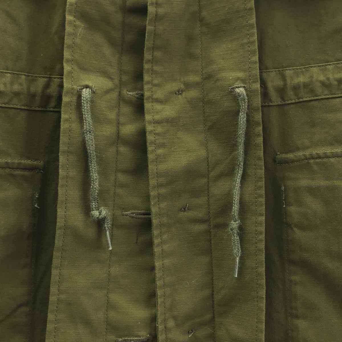 その他 Sleeveless Military Jacket / ミリタリー ドローストリング ベスト ジャケット