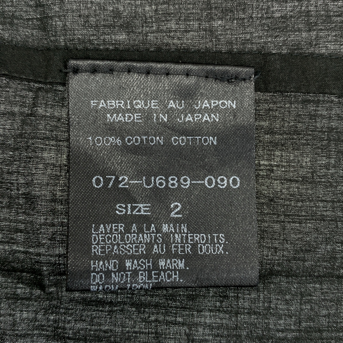 ARTS&SCIENCE / アーツアンドサイエンス コットン レギュラーカラー 半袖シャツ