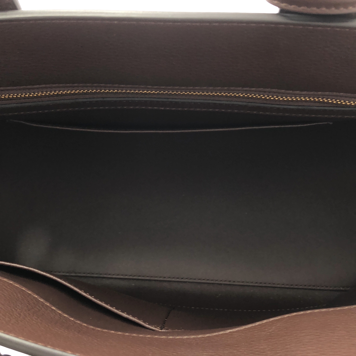 CELINE / セリーヌ CONTI / コンティ サプルカーフスキン レザー ハンドバッグ