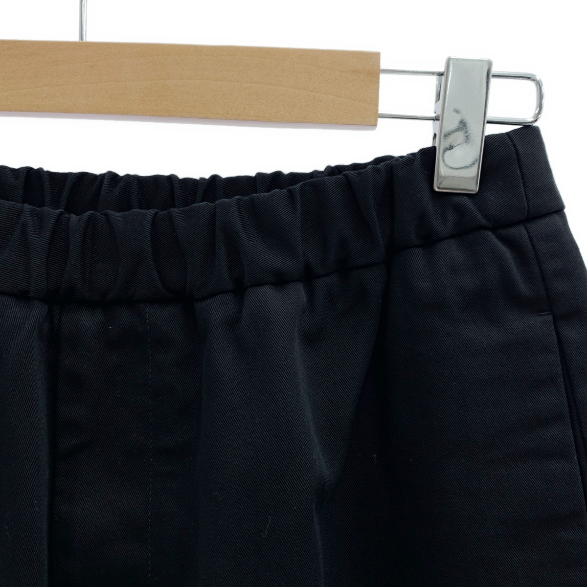 JIL SANDER / ジルサンダー tailored cotton trousers / コットンツイル ウエストゴム イージー トラウザー パンツ