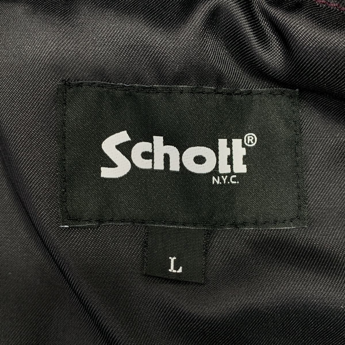 SCHOTT / ショット × NANGA / ナンガ DOUBLE BREAST DOWN JACKET / オーバー タウンジャケット フーディ