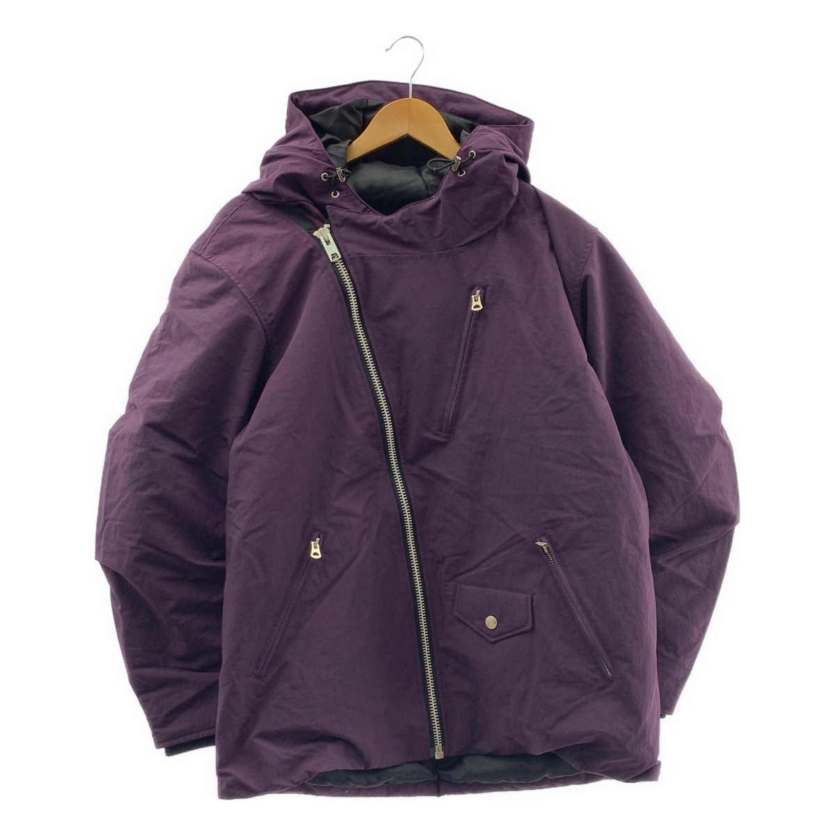 SCHOTT / ショット × NANGA / ナンガ DOUBLE BREAST DOWN JACKET / オーバー タウンジャケット フーディ